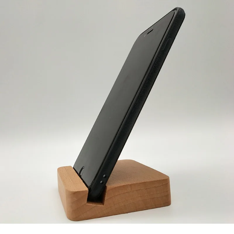 Medienos Tablet Stand Stalas Telefono Turėtojas 