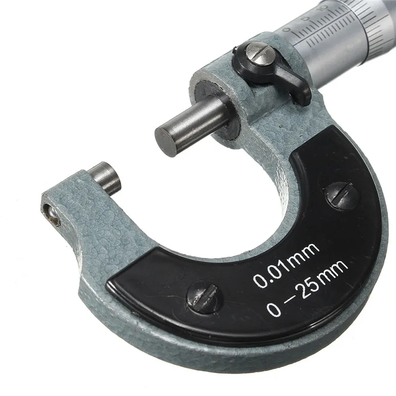 Tikslūs Matavimo Įrankis 0-25mm 0.01 mm Išorės Išorės Metrinių Gabaritas Staliuko Staklininkas Matavimo Dėžutę