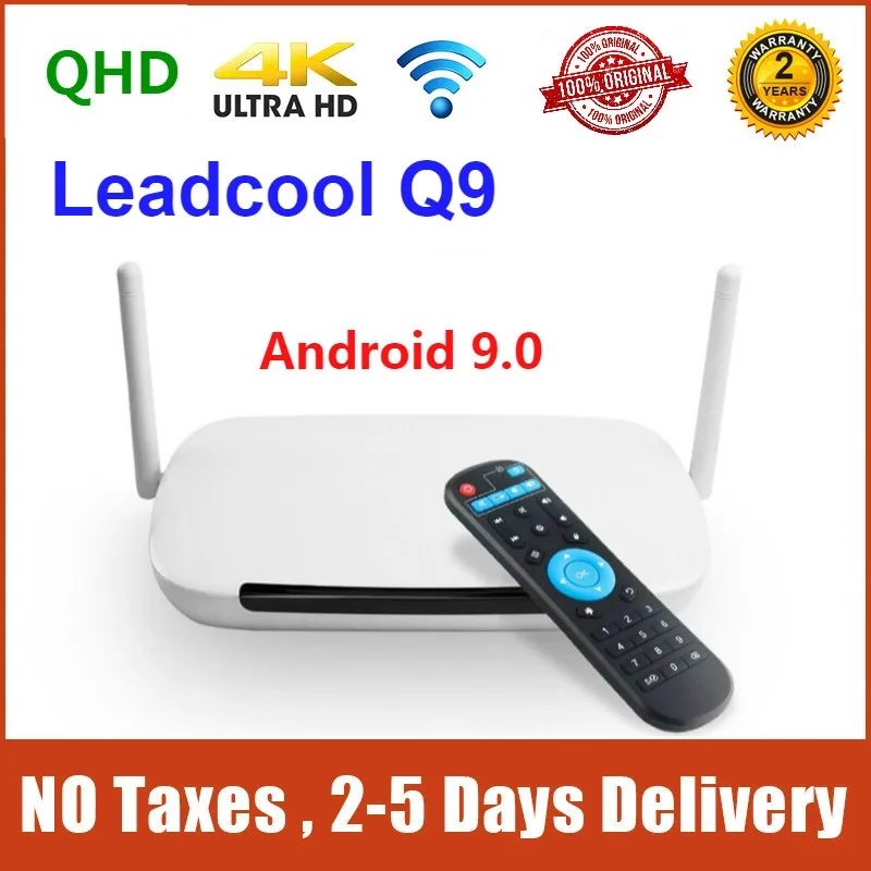 4K Leadcool qhd K9 Smart TV Box 