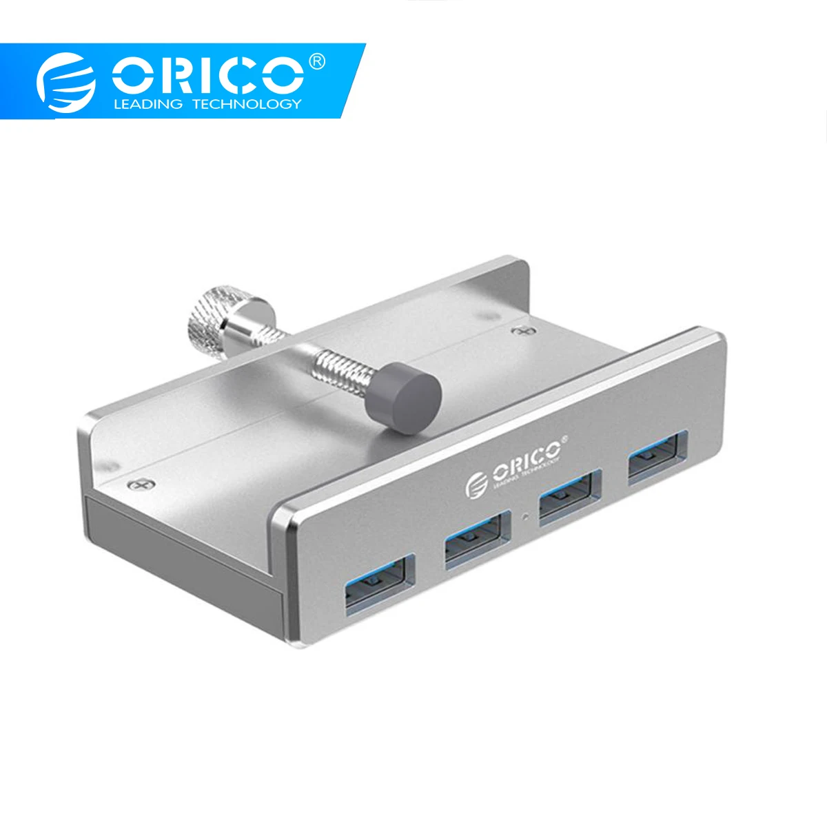 ORICO Aliuminio 4 Prievadai USB 3.0 Įrašo tipo CENTRU Desktop Laptop Įrašą Asortimentą, Snap-on Plėtra Multi-interface Hub