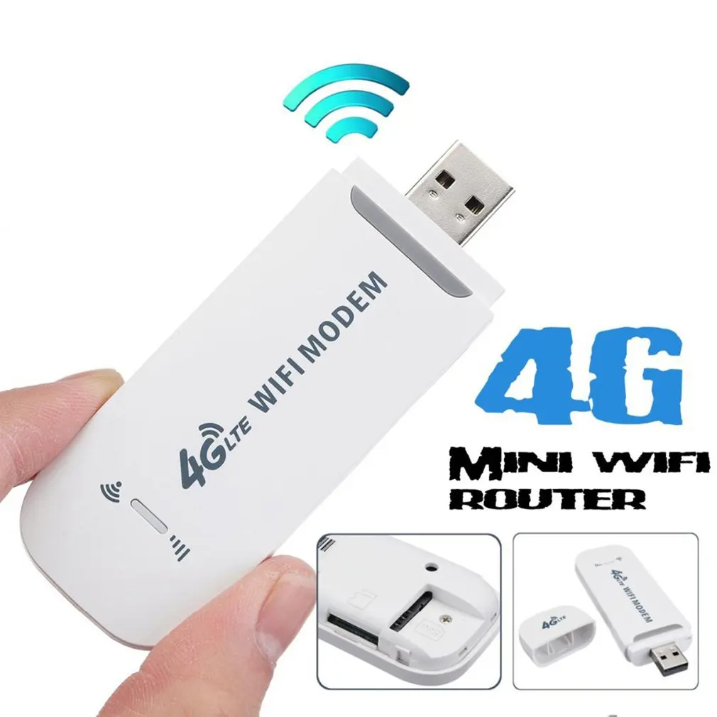 4G USB wifi modemas Automobilių Portable WiFi Universal 100 mbps maršrutizatorius adapteris viešosios interneto prieigos taško, Belaidžio Tinklo Kortelė Demodulator Namų Biuras