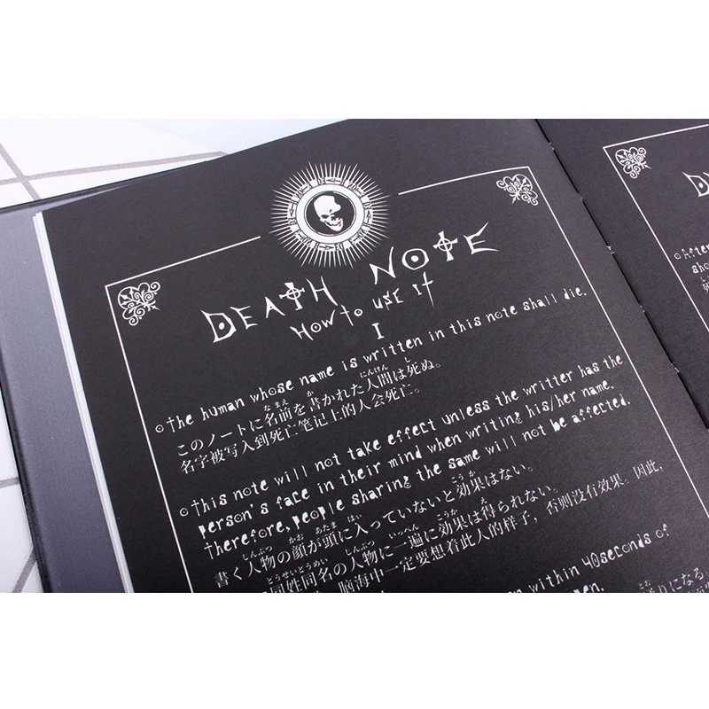 2020 Death Note Planuotojas Anime Dienoraštis Animacinių Filmų Knygos Mielas Mados Tema Cosplay Didelis Miręs Pastaba Raštu Leidinys Sąsiuvinis S