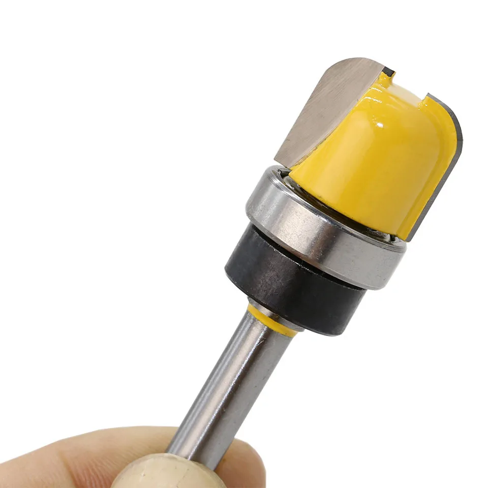 6mm Apvalus Vadovas Medienos apdirbimo Įrankius Kelvedžio Bitai Frezavimo Pjovimo Medienos apdirbimo įrankiai, Karbido Frezos Pjovimo Įrankiai