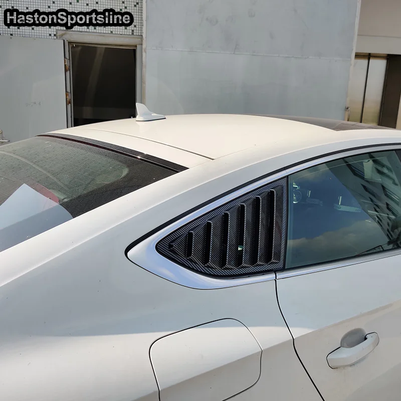 A5 Galinio stiklo Sparnas Blizgesio Juoda Pusėje Ventiliacijos Skydas Audi A5 4door 2008~2019