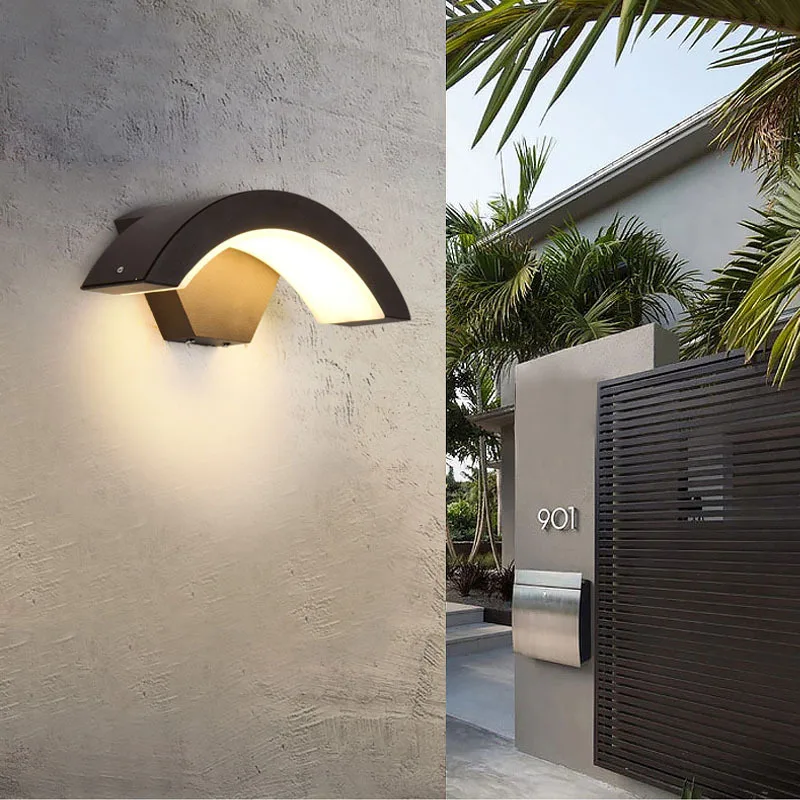 18w LED siena šviesos modernus patalpų koridoriaus sienos žibintai rungtynių lauko vandeniui takas durų yra sodas, veranda, ZM911