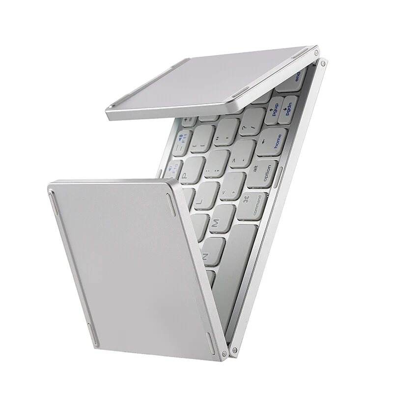Mini Sulankstomas Bluetooth klaviatūrą su Touchpad 