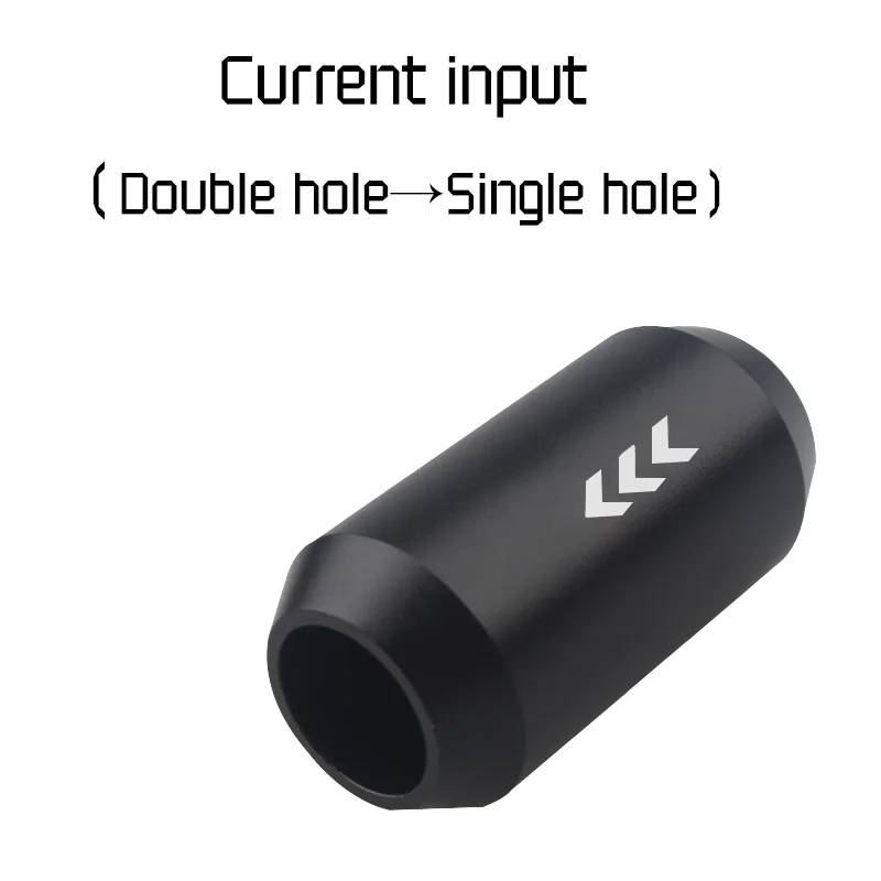 Xangsane 4PCS kaip 14mm 7mm aliuminio lydinio, matinė juoda splitter split ring HIFI garso garsiakalbio kabelį specialūs reikmenys