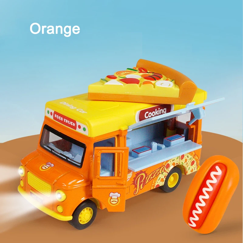 1:36 Greito Maisto Auto Žaislas Lydinio Valgomasis Traukti Atgal, Automobilių Maisto Sunkvežimių Vaikas, Vaikai Bamblys BM88