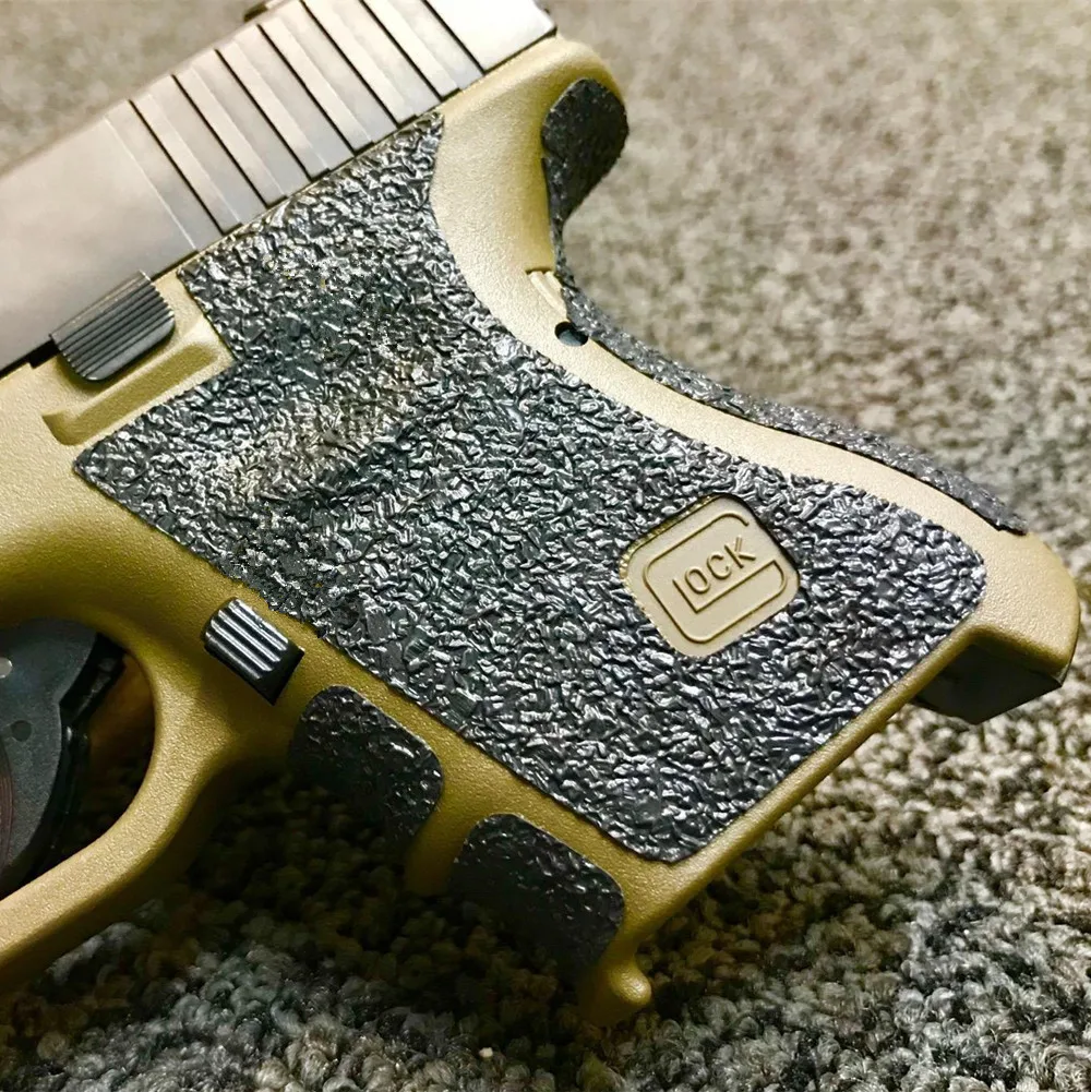 Non-slip Gumos Tekstūros Danga Wrap Juosta Pirštine Gen 3 4 5 Glock 17 19 26 43 43X 48 dėklas 9mm pistoletas pistoletas žurnalas priedai