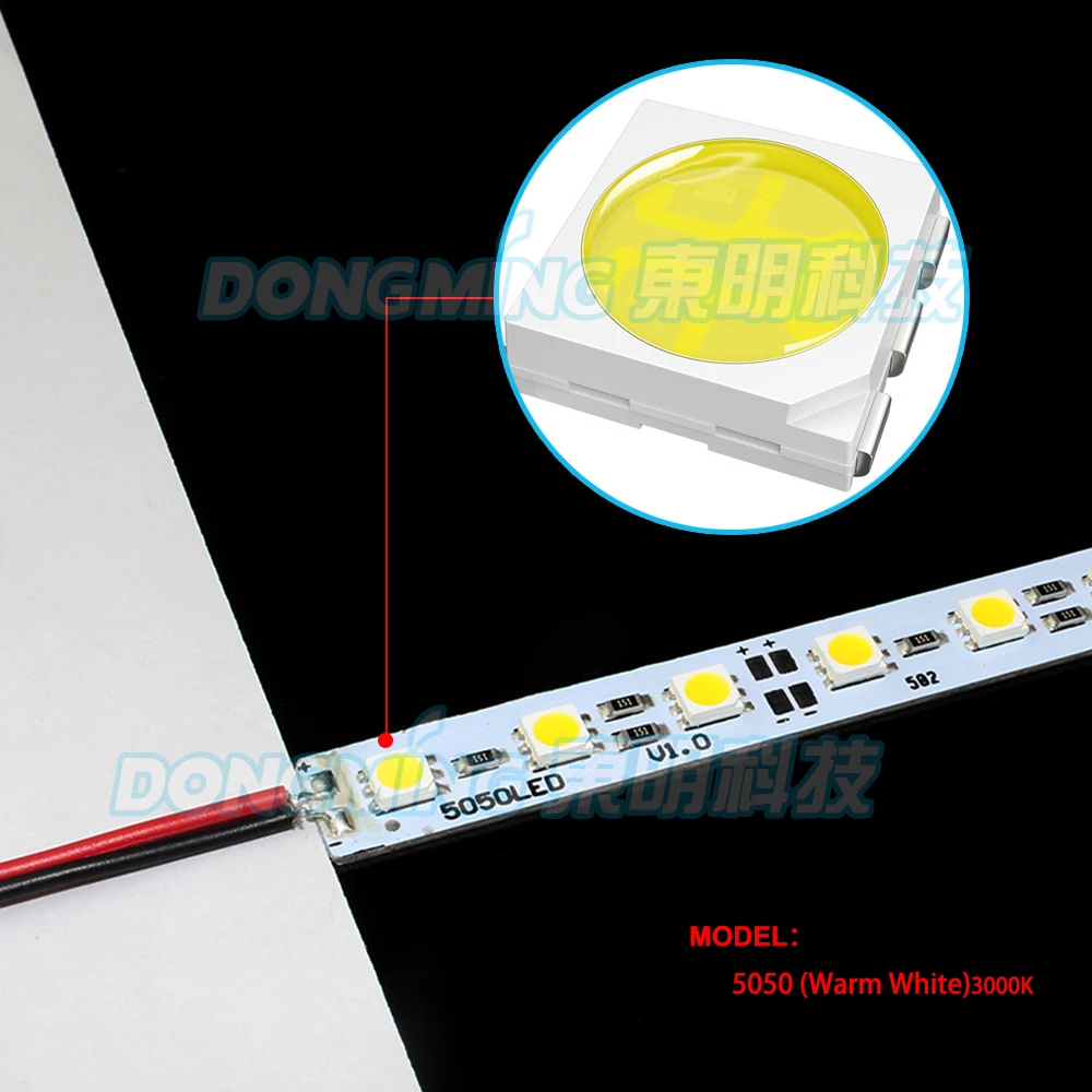 10vnt/Daug 0,5 m LED juostelė šviesos 5050 SMD DC 12V 36Leds led juostelės šviesa led luces baras, virtuvės led šviesos undercabinet