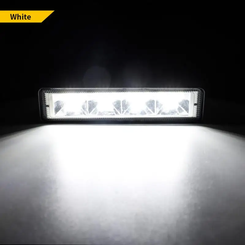 Naujas 72W LED Juosta Potvynių Šviesos diodų (LED) Darbo Šviesiai Balta Lempa Vairuotojo Nešiojamų Modifikuotų Lempos Avarinis Automobilių Remontas VISUREIGIS Valtis Universalios