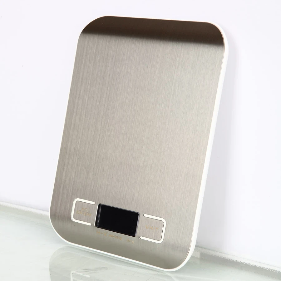 Namų ūkio Nerūdijančio Plieno 5000g 1g LCD Skaitmeninių Elektroninių Virtuvė Masto 5kg Virimo Maisto Dietos Pašto Masto 5kg svorio Balansas