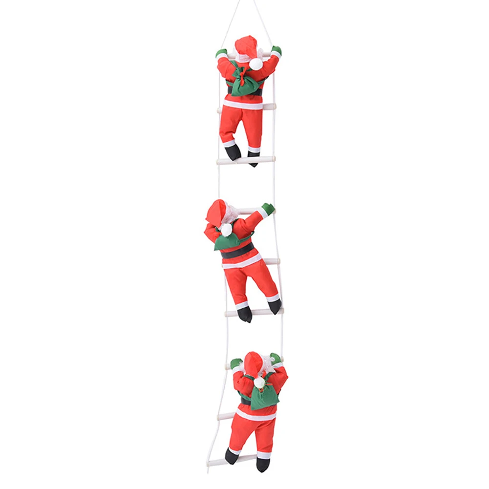 Kalėdų Santa Claus Laipioti Laiptais, Ant Lynų Laiptais Lėlės Apdailos Namų Pakabukas Dovanos Lašas Papuošalai Šalies Prekių