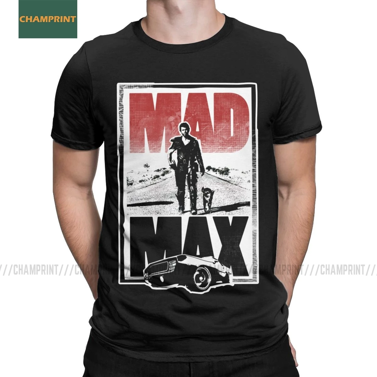 Mad Max, T-Marškinėliai Vyrams Fury Road Movie Kariai Tom Hardy, Veiksmo, Sci Fi Automobilių Vairavimo Medvilnės Tees trumpomis Rankovėmis T Marškinėliai Spausdinti