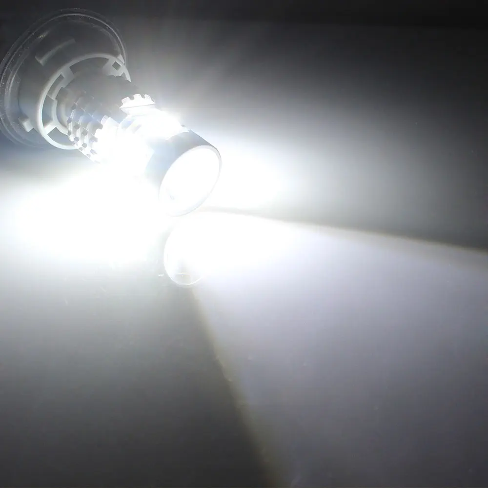 2vnt NESLĖPĖ, Balta Canbus Klaidų P13W PSX26W Automobilio LED Lemputes 2011-M. Toyota Highlander LED Rūko Žibintai Vairuotojo DRL Žibintai