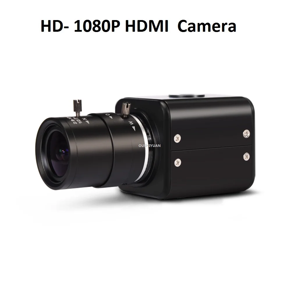 HD 1080P 2.0 Megapikselių HDMI Vaizdo Išvesties Objektyvas 2.8-12mm Pramonės Vaizdo Gyventi HDMI vaizdo Kamera