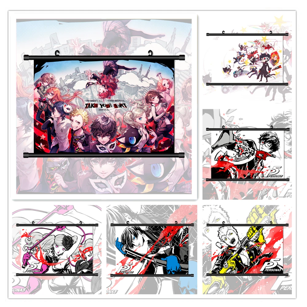 Persona 5 Anime, Manga HD Spausdinti Sienos Plakatas Pažymėkite