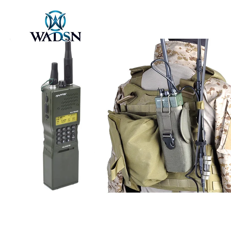 WADSN Taktinis AN/KLR-152 Manekeno Airsoft Radijo Atveju Medžioklės CS Wargame TRI KLR 152 Radiotelefonų Modelis Plastikiniai BAOFENG UV-3R