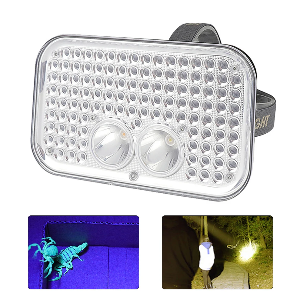 LED Multi-Šviesos Šaltinis Skorpionas Lempos 365nm Ultravioletinių Šviesų Prožektorius, Multi-Funkcija Nešiojamą Zondas Šviesos Žibintuvėlis