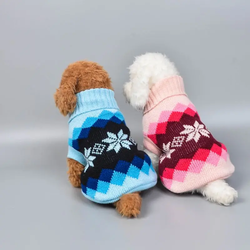 Įvairių Stilių Kalėdų Žiemos Šunų Kailio Drabužiai Šiltas, Minkštas mezgimo šunelis Vest Megztinis Smulkaus ir Vidutinio Šunys, Klasikinis Modelis G
