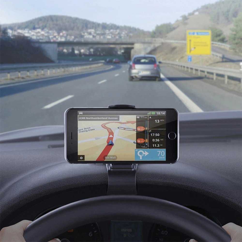 ONKAR Universalus Automobilinis Telefono Laikiklis Iphone Samsuan Xiaomi Automobilių GPS prietaisų Skydelio Laikiklis Telefono Turėtojų ir Stovi