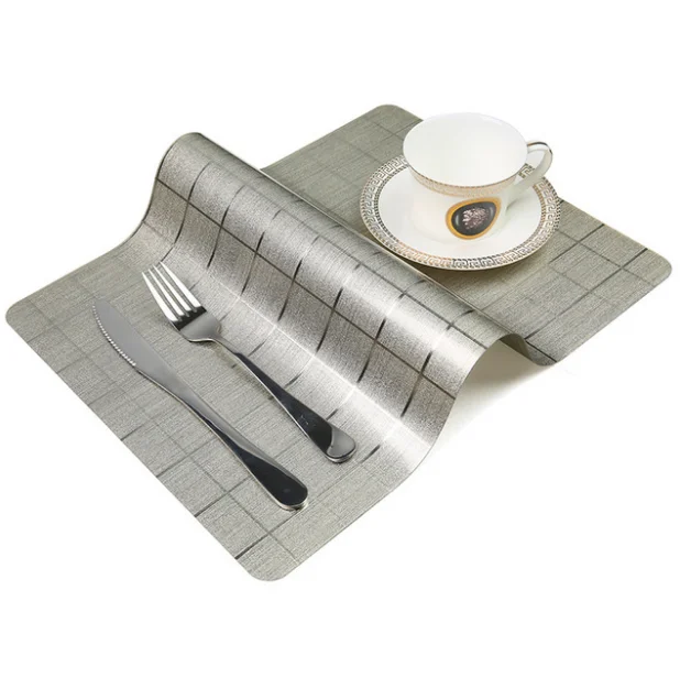 Virtuvės įrankį, vandeniui atspari PVC stalo trinkelėmis miestelyje kavos, arbatos vieta kilimėlis atsparus vandeniui lunching mat šilumos izoliacija puodą turėtojas LF401