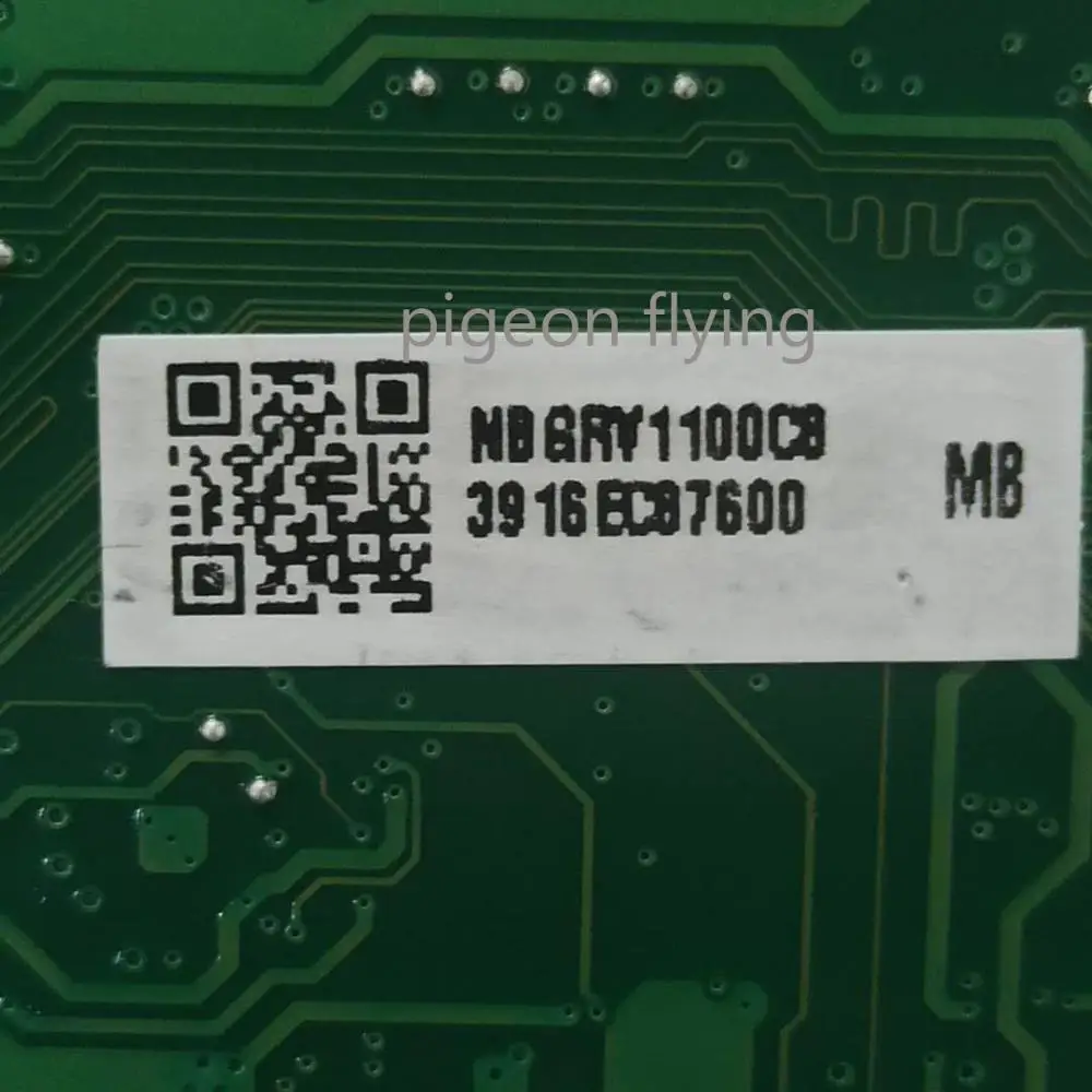 E5-576 motheboard mainboard Acer E5-576 E5-576G nešiojamas ZAAR DAZAARMB6E0 CPU:I7-7500U DDR3 bandymo GERAI NMGRV1100C8
