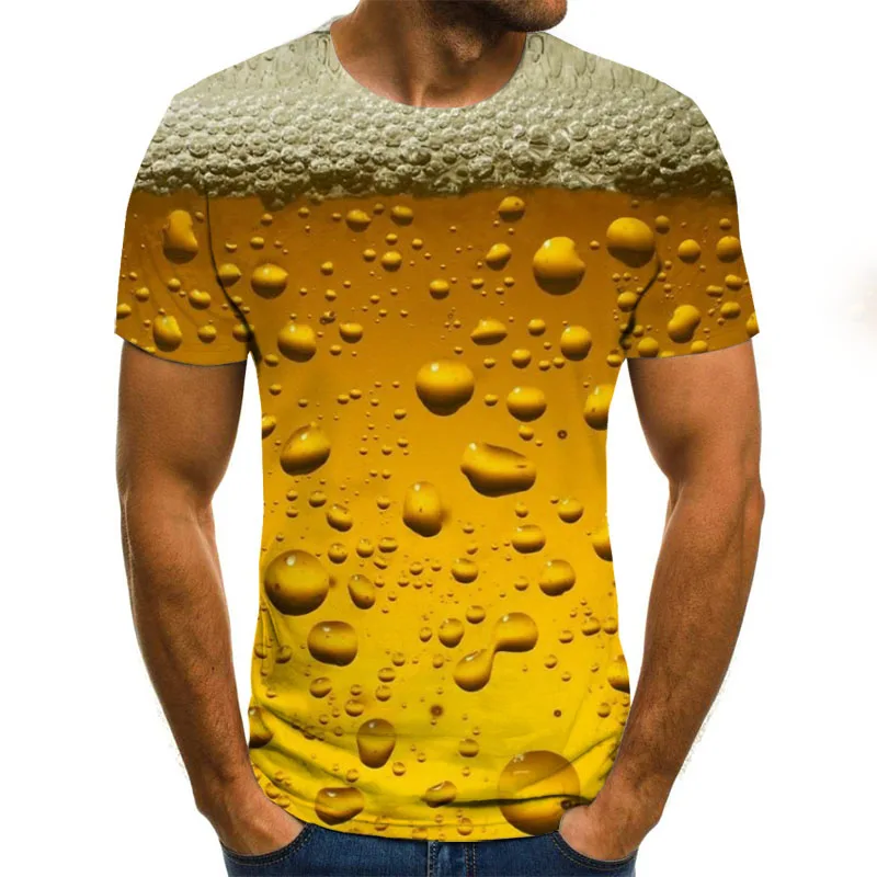 NewBeer 3D Print T Shirt Juokinga Naujiena Užrašu Marškinėliai atėjo Laikas Vyrams Ir Moterims trumpomis Rankovėmis marškinėliai, Unisex Apranga, Drabužiai