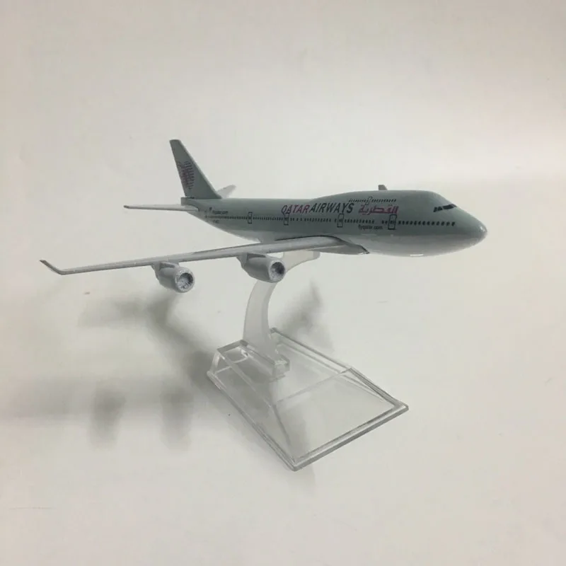 JASON TUTU 16cm Plokštumos Modelio Lėktuvo Modelis KATARAS Airways 