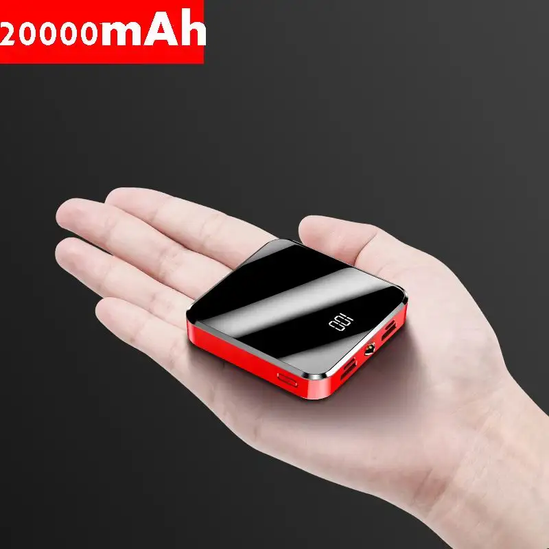 Naujas 20000mAh galia banko Geriamojo Išorės Baterija 20000 mAh Už Xiaomi Redmi Galia Bankas Greitai Įkrauti 