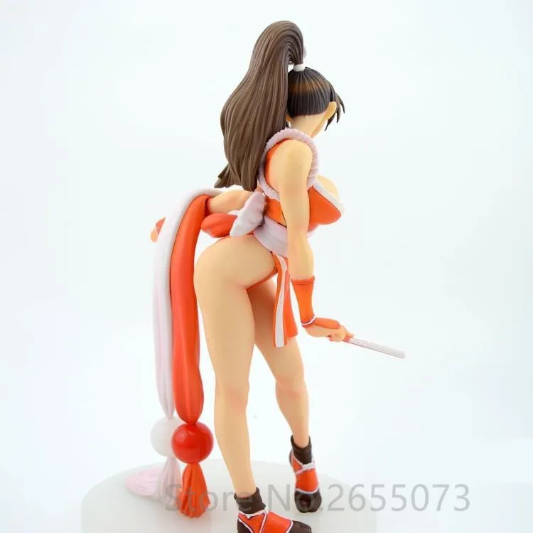 Nauja Seksuali 26cm SNK Kovotojai Karalius XIII KOF Anime Mai Shiranui Šypsena Ver. PVC Veiksmų Skaičius, Surinkimo Modelis Žaislas