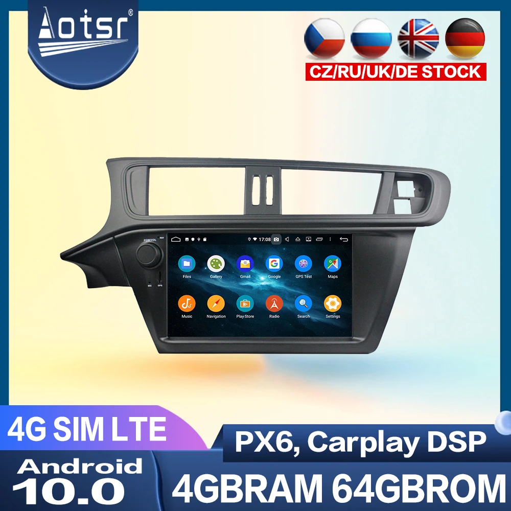 Už Citroen C3-XR 2005+ Android Radijas, Diktofonas Multimedia Player Automobilių GPS Navigacijos Auto Audio Stereo PX6 Galvos Vienetas Carplay 2K
