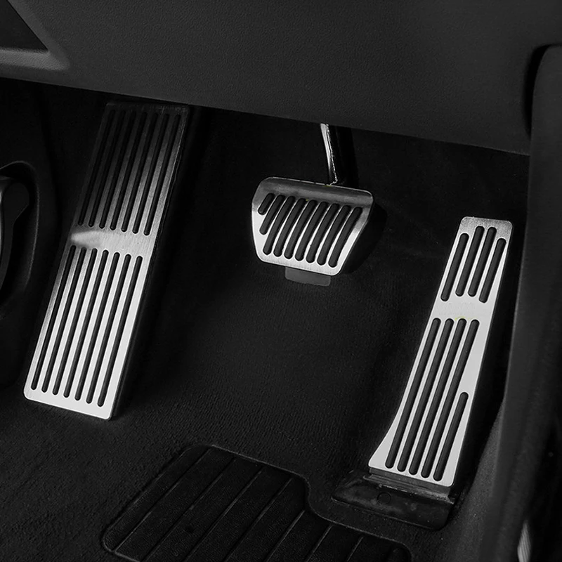 Automobilio Pedalai BMW X3 G01 X4 G02 2018-2020 PRIE Akceleratoriaus, Stabdžių Pėdos Poilsio Pedalo Pagalvėlės Su Automobilių Optikos Reikmenys