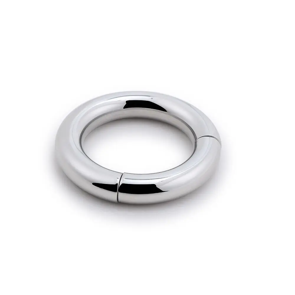 Nerūdijančio Plieno Sunkiųjų Magnetiniai Penio Žiedas Kapšelį Neštuvų Metalo Varpos Gaidys fiksavimo Žiedą Atidėti Ejakuliacija, Sekso žaisliukai Vyrams