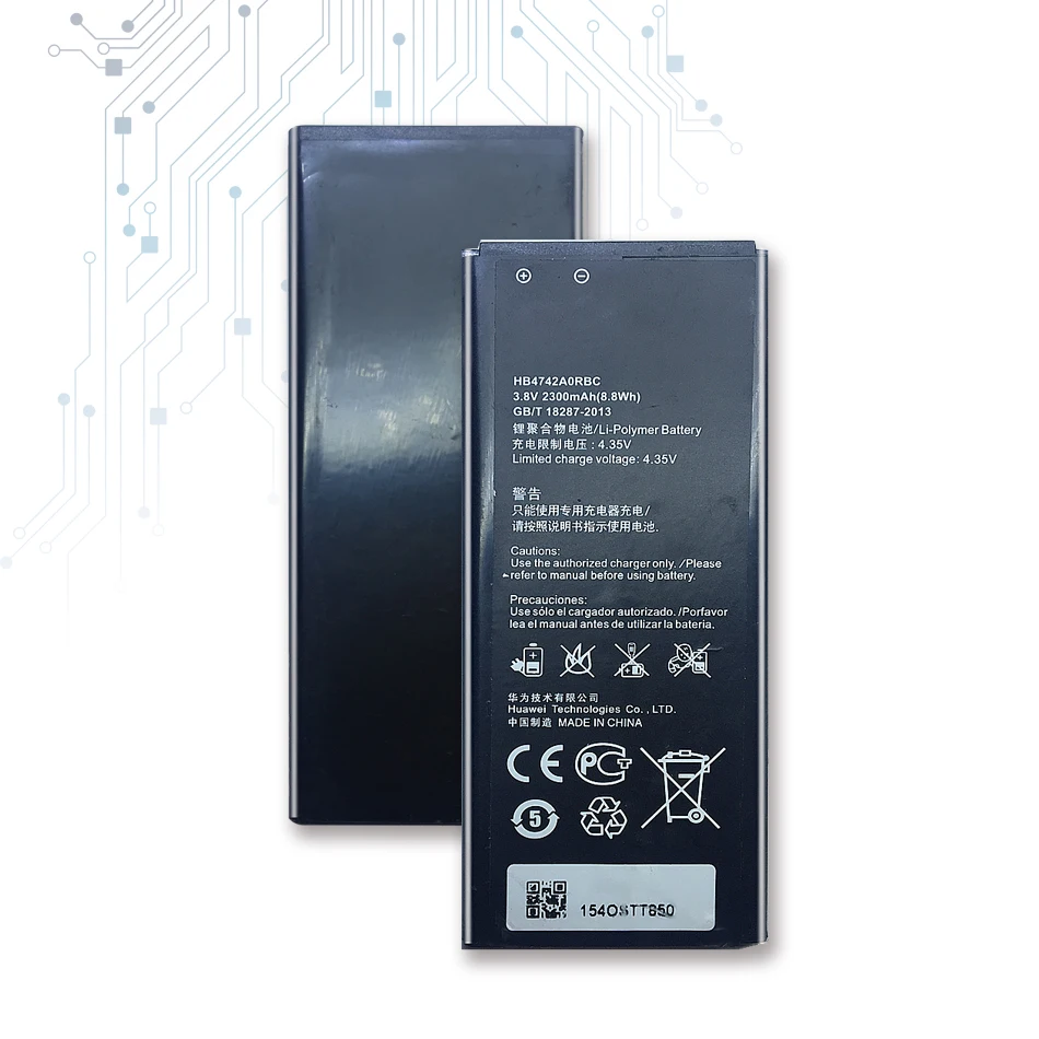 Mobiliojo Telefono Baterija Huawei Honor 3C G730 H30-U10 T10 T00 Pakaitinis Akumuliatorius 2400mAh HB4742AORBC