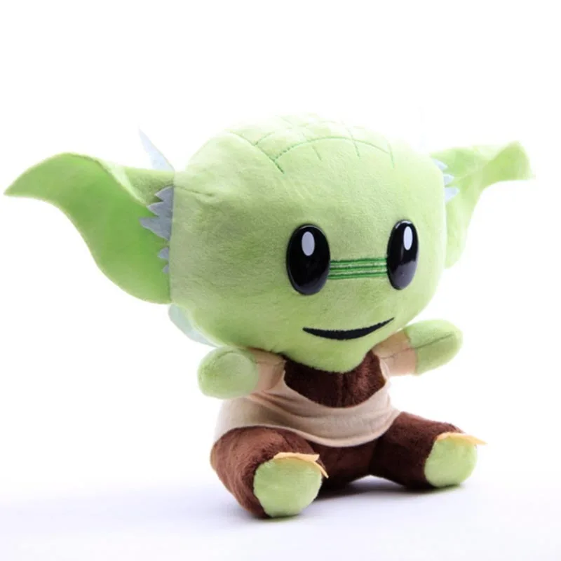 18cm Star Wars Kūdikių Yoda Lėlės Minkštas Pliušinis Modelis Karšto Žaislas Naujųjų Metų Kalėdų Dovana Vaikams