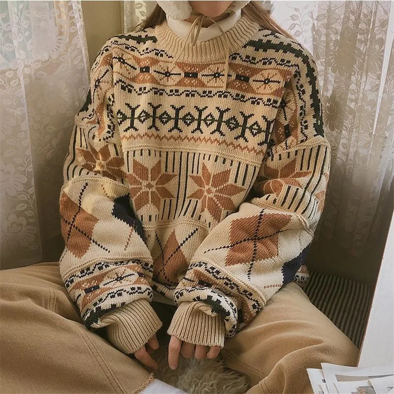 Moterų atsitiktinis palaidų Moterų Pavasario megztinis lady džemperiai viršūnes korėjos Grožio Naują Atsitiktinis Moterų Mados Rudenį Pora Viršūnių Streetwear