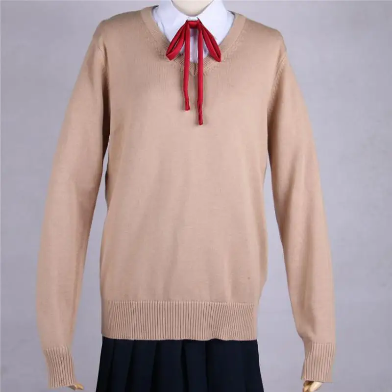 Japonų Stiliaus Studentų Merginos Susagstomi Megztiniai Megztinis Sailor Moon Jk Mokyklines Uniformas Medvilnės Simbolis Siuvinėjimo Trikotažas Rudenį, Žiemą