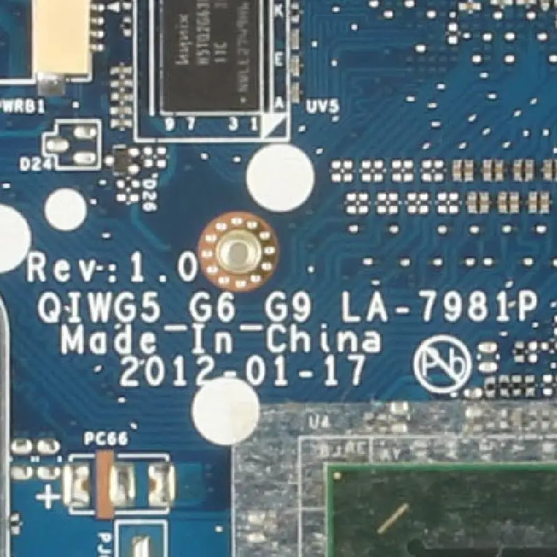 90001506 LENOVO G580 LA-7981P 11S90001506ZZ SLJ8E N13M-GE-B-A2 DDR3 Nešiojamojo kompiuterio motininės Plokštės visą bandymo darbas