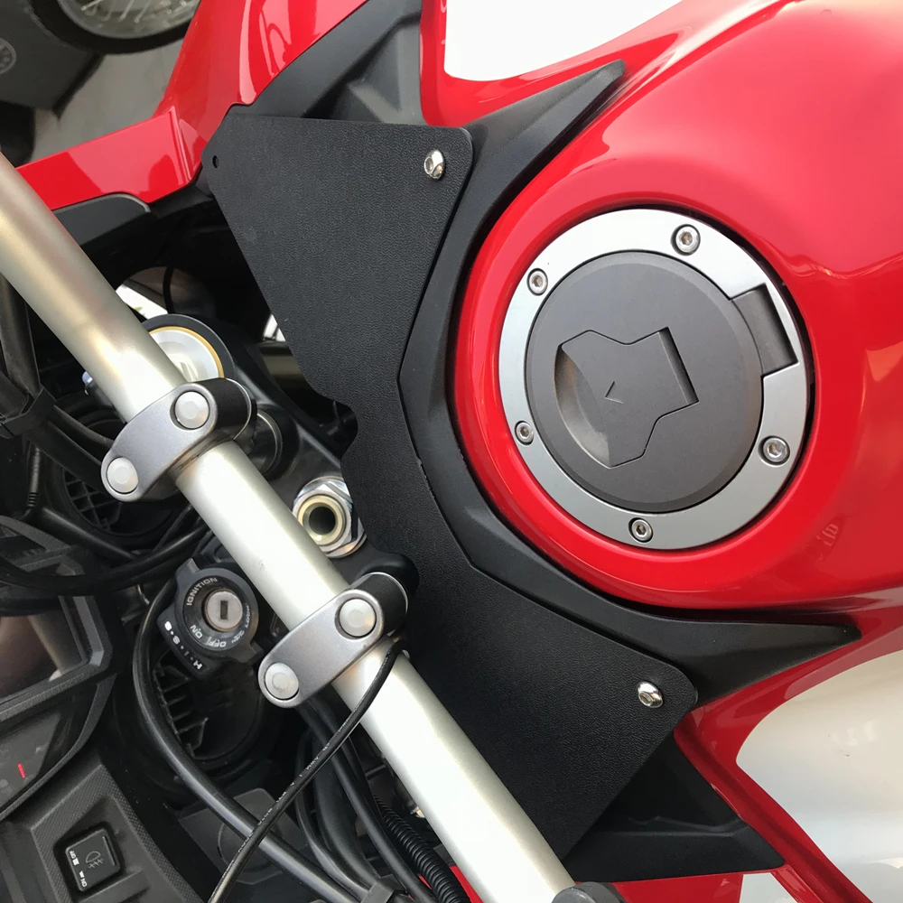 Motociklo Forkshield Updraft pertvara nuo Vėjo Honda CRF1000L Afrika Twin 2016 2017 2018 2019 Sumažinti šalmas vibratation Bufetas