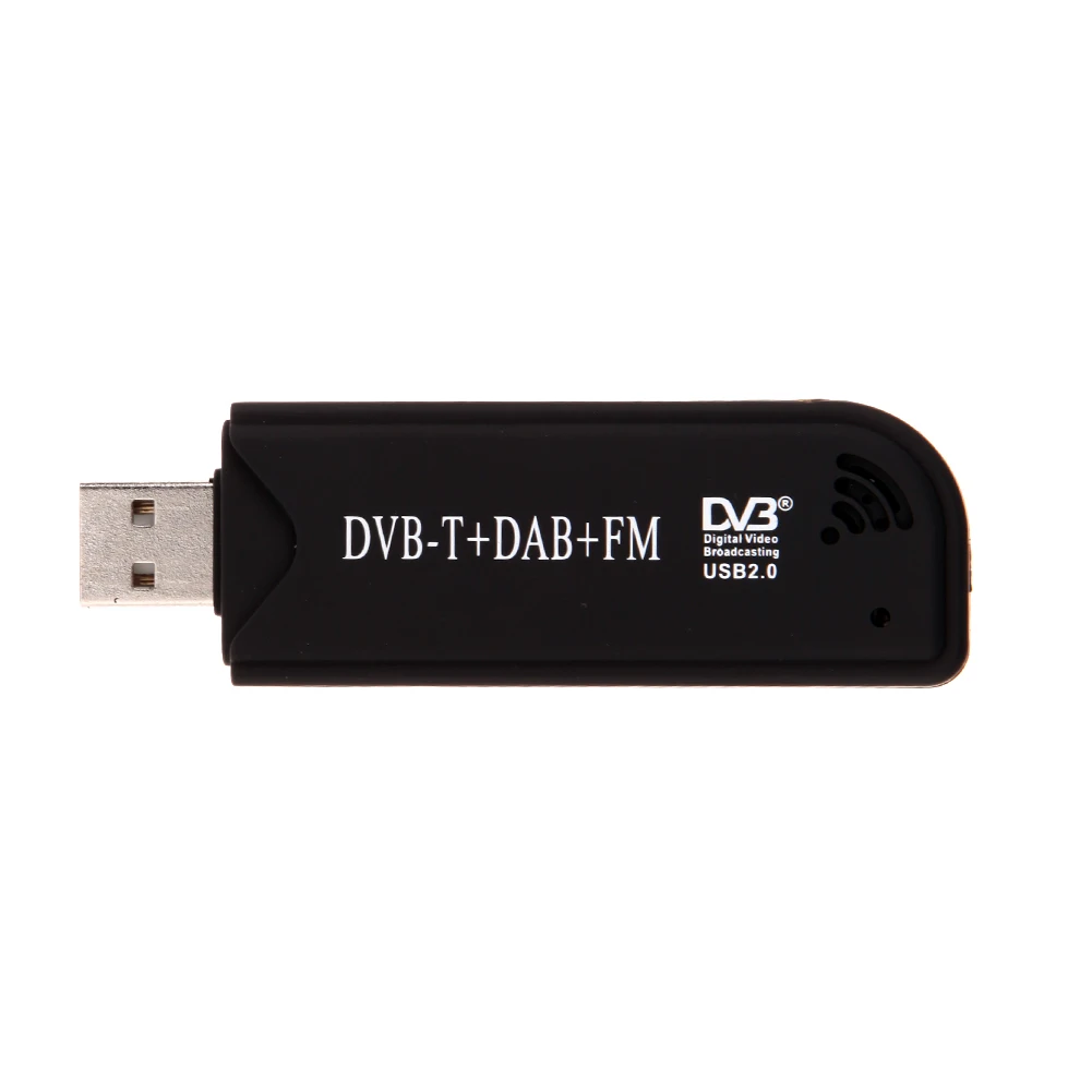 USB 2.0 Skaitmeninis DVB-T SDR+DAB+TV Imtuvas FM Imtuvas Stick RTL2832U+ FC0012 Namų garso ir vaizdo įranga