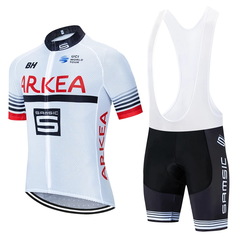 2020 ARKEA dviračių komanda jersey 20D dviračių šortai, Drabužiai Ropa Ciclismo MENS MTB Pro vasaros DVIRAČIŲ Maillot apačioje dėvėti Kostiumą