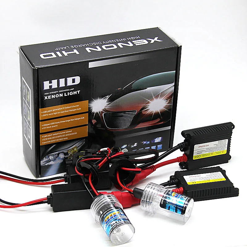 Xenon H1 Hid Kit 55W H7 H3 H4 xenon H7, H8, H10 H11 H27 9005 HB3 HB4 9006 Automobilių šviesos šaltinis, ksenoniniai