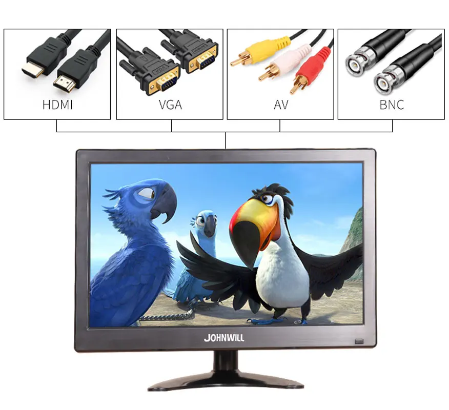 13.3 colio nešiojamasis žaidimų stebėti kompiuterio ips 12' 1080P hd lcd ekranas HDMI VGA USB BNC AV kompiuterio monitoriuje Aviečių Pi