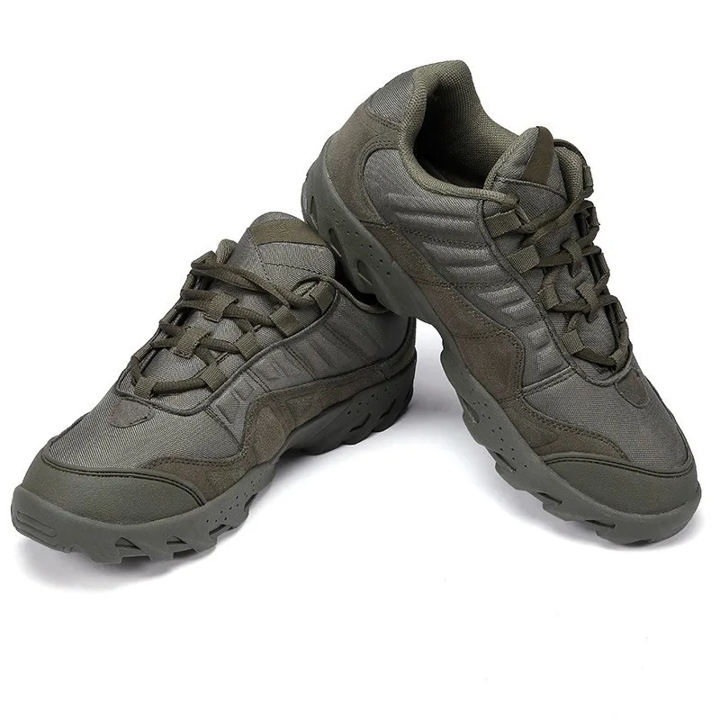 Ultra light lauko laipiojimo smūgio absorbcijos vaikščiojimo batai, sportbačiai vyrai sporto neslidus kovoti taktiniai batai mažai armijos batų