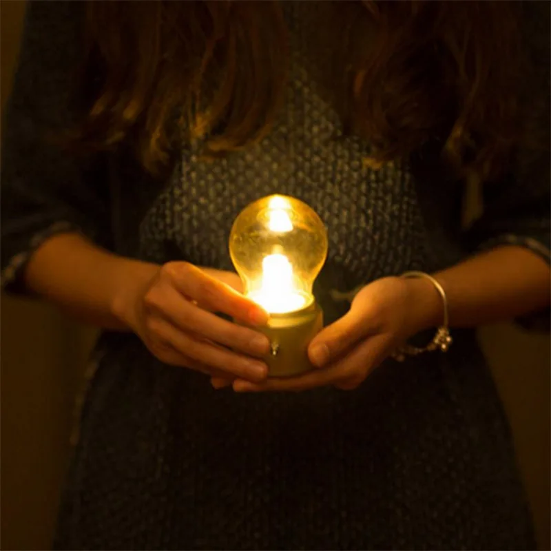Derliaus Lemputė Nakties Žibintas Įkraunamas LED Energijos taupymo Mini Naktiniai Žibintai Namų Miegamojo Dekoras Apšvietimas