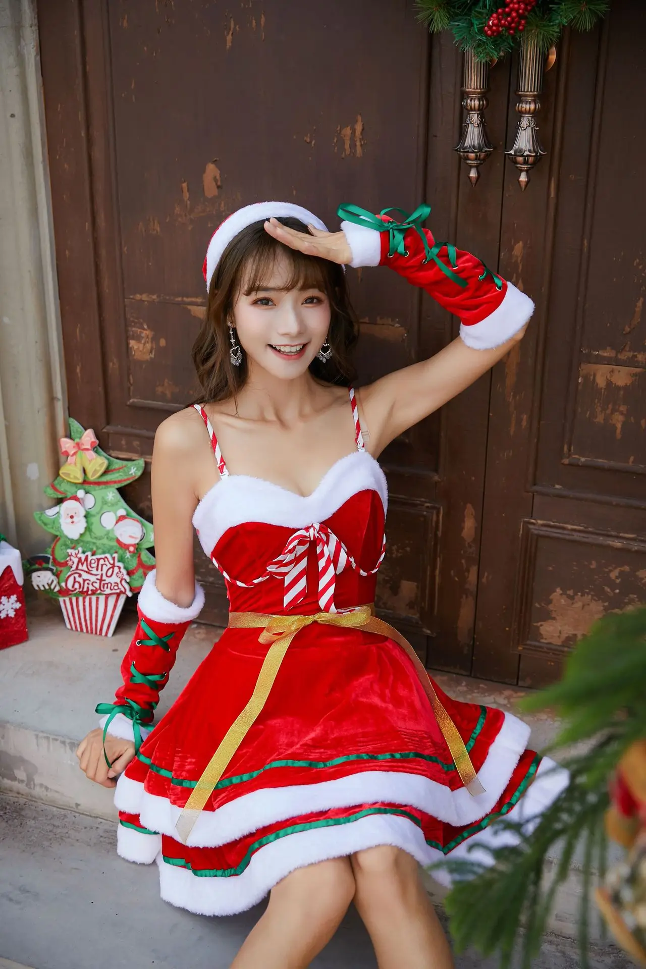Kalėdų kostiumų santa claus Cosplay Kalėdinė Dekoracija Kalėdų vakarėlį kostiumai Kalėdų Kostiumas snieguolė drabužių Cosplay