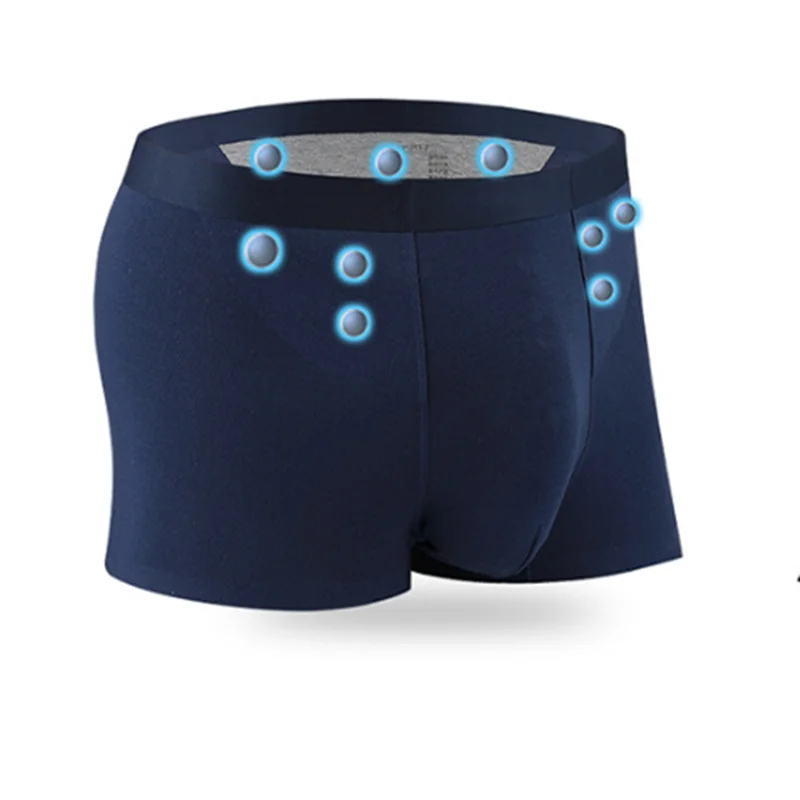 Žmogus Turi turėti Kelnės Energijos Magnetai Apatiniai ir Kvantinė Chip Boxer Shorts MENS Grafeno Vidinė Kvėpuojantis Sveikatos Kelnės