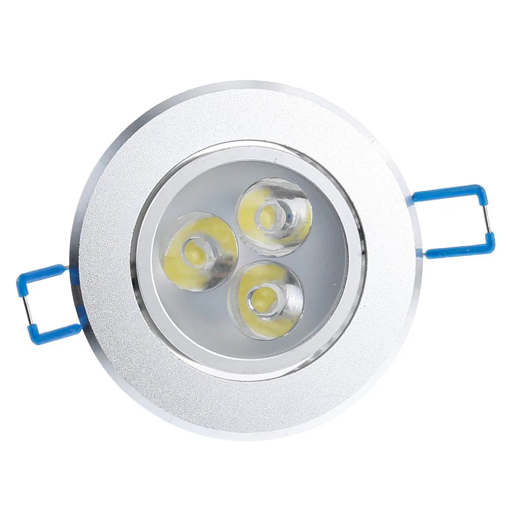 Pritemdomi 1X LED Lubų Downlight 9W 3X3W LED Embedded Kabineto Sienos Vietoje, Lemputės, Lempos Šalta Balta Šilta Balta