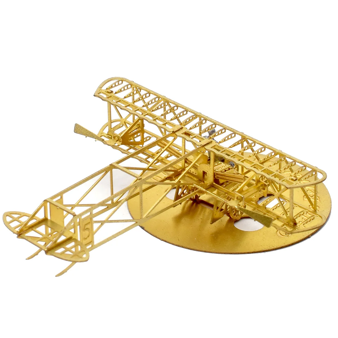1/160 3D Metalo Įspūdį Lėktuvo Modelio Surinkimo Mini Orlaivio Modelis Kit Modelio Surinkimo Švietimo Žaislai Vaikams Kalėdų Dovanos